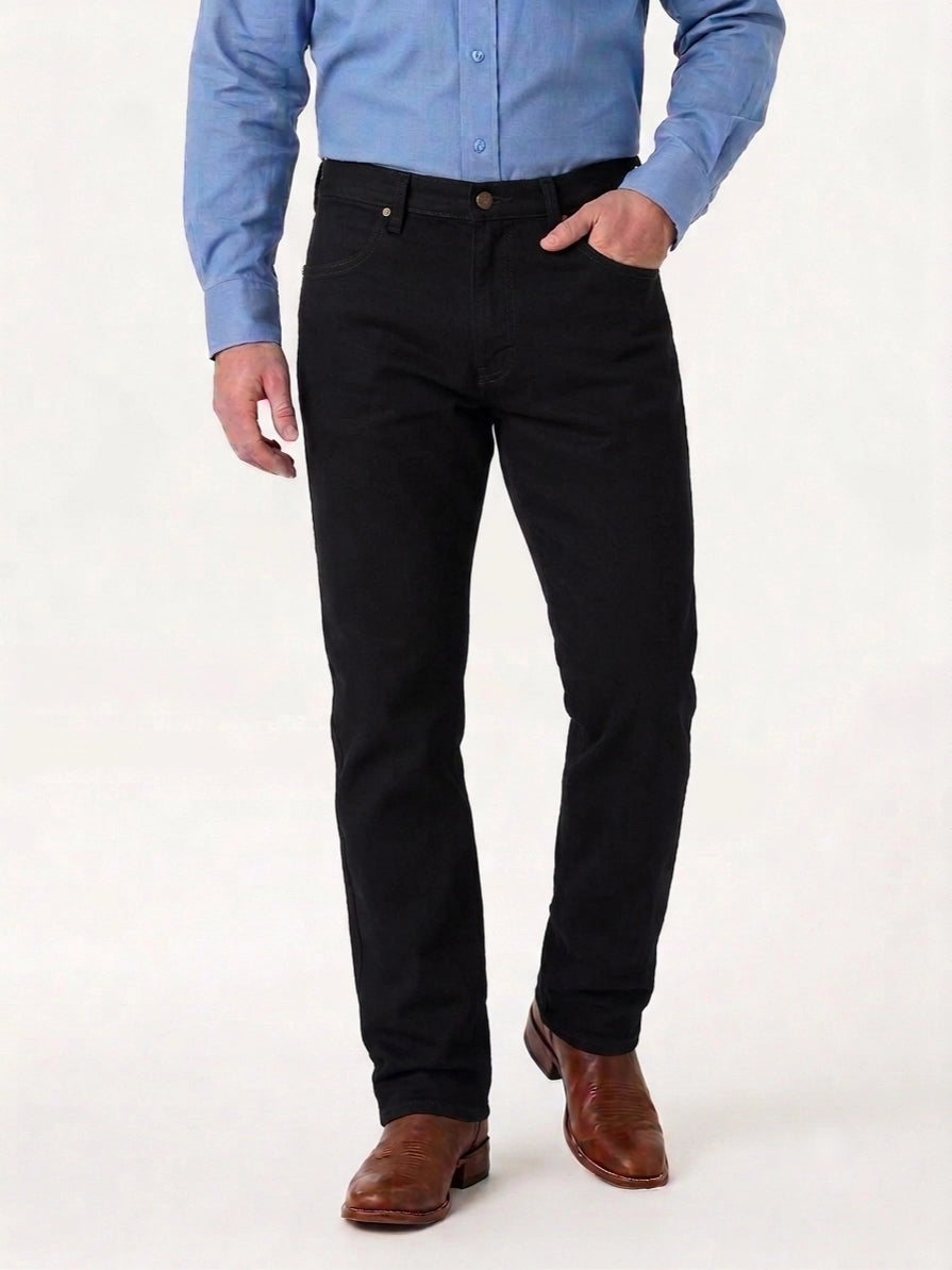 Pantalón Corte Recto de Mezclilla Texano